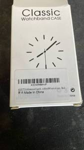 lot 12317 image: AEXUTDA Classic Watchband Case 41mm Men and Women Black Waterproof