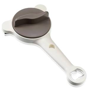 lot 12422 image: Kritkin 4-in-1 Strain Free Gripper Jar and Bottle Opener Easy Twist Can Opener for Tight Lids, Bottles, Ring Pull Cans for Weak Hands, Seniors, Arthritis