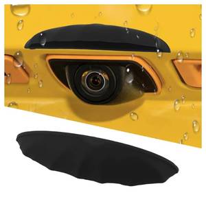 lot 12446 image: 2026 New Wider Backup Camera Rain Shield,Rainproof Reverse Camera Cover for Avoiding Blurry Shots,Non-Destructive Silicone Rear View Cameras Protective Cover with Adhesive