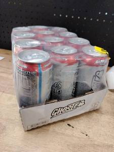 lot 13650 image: Ghosts Energy Drink 12-Pack 16 oz Cans