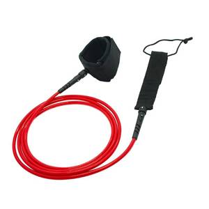 lot 14099 image: Lonnngg Surfboard Leash, 6789101112ft SUP Leg Rope, 7mm Adjustable Thigh Ankle Cuff Leash, Straight Surf Leashes with Key Pocket, 6 Color
