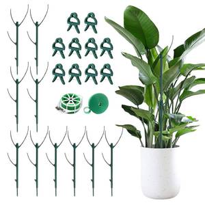 lot 14173 image: 10pcs Stackable Monstera Plant Support,Plant Stakes for Indoor and Outdoor Plants Use,for Garden Stakes for Pothos, Philodendron and Vine Plants