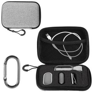 lot 14196 image: Case Cover for PLAUD NotePin AI Voice Recorder, Soft EVA Voice Recorder Carrying Case Portable Protective Cover with Carabiner Accessories Kit for Women Men (Black)