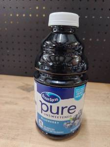 lot 14219 image: Ocean Spray Pure Unsweetened Blueberry Juice 32 fl oz