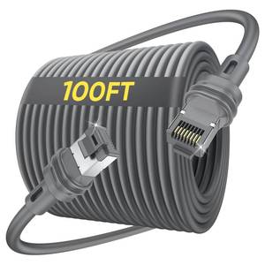 lot 17575 image: SUNGUY 100FT Starlink Gen 3 Cable for Starlink Standard Generation 3, Waterproof Replacement Extension Starlink Cord, Satellite Star Link Standard V3 (100FT30M)