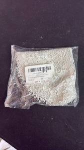 lot 18287 image: 2pc Lace Doilie