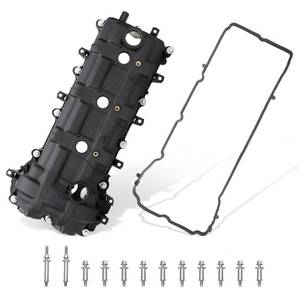 lot 19226 image: MITZONE Valve Cover Left Side compatible with 2011-2020 Dodge Chrysler Jeep RAM 3.2L 3.6L V6 Vehicles - Grand Cherokee Wrangler Journey Grand Caravan Town Country 1500 Replaces 5184069AN
