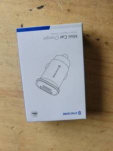 lot 20117 image: Mini Car Charger Bluetooth Portable