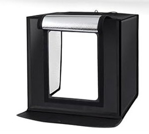 lot 5381 image: PULUZ Photo Box 24 Inch 500K Lighting US Plug X004FDIZ65