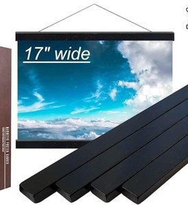 lot 6359 image: Dacri Home 17in Wide Black Hanging Wall Art Poster