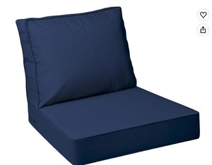 lot 9484 image: AAAAccessories Outdoor Double piped Edge Cushion Set
