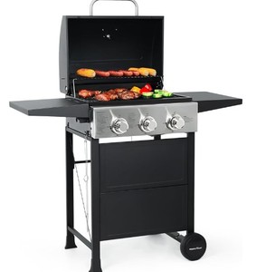lot 9514 image: Master Cook 3-Burner Gas Grill SRGG31403