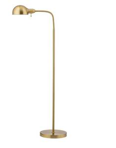 lot 11437 image: Simple Floor Lamp OB-FL31S-AB E26 120V Rotary Switch Antique Brass