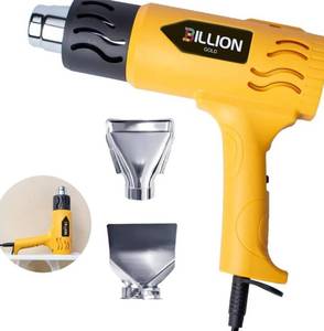 lot 11455 image: Billion Gold Heat Gun Engineered Performance with Attachments