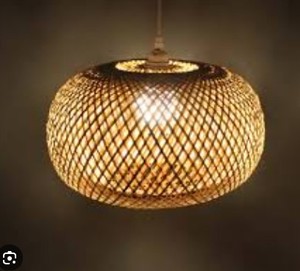 lot 13634 image: Pendant light fixture model J40397-WF-5C40B