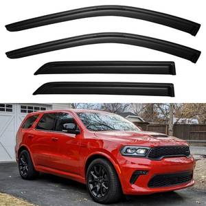 lot 3403 image: Window Visors Rain Guards for 2011-2026 Dodge Durango, Out-Channel Window Vent Wind Deflectors Visors Shades for 11-26 Durango
