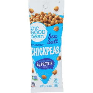 lot 6122 image: (Pricecase)The Good Bean - Chickpea Snack Sea Salt - Case of 10 - 1.4 OZ