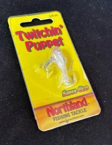 lot 10431 image: Northland Fishing Tackle Twitchin Puppet 18 oz Super Glo TPM3-13