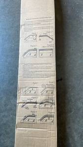 lot 11531 image: Window Visor Outside Mount & In-Channel Type Set