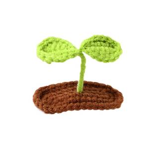 lot 12077 image: WTYONZEL Handmade Weaving sprout Hair Clips,Kawaii Decorative Plant Hairpins Hair Accessories for Holiday Women Men Party Decor