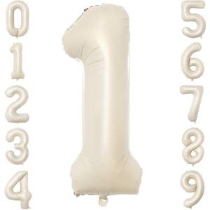 lot 12083 image: PatiCool 40 Inch Rose Gold Number Balloon 4, Large Number Foil Balloons Mylar for Girl Boy Birthday Party Celebration Decorations Supplies, Digital Balloons for Wedding Anniversary Events Decorations