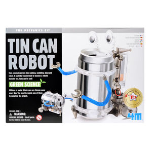 lot 14307 image: 4M Tin Can Robot Scient Kit Stem