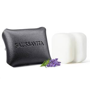 lot 14422 image: Car Air Freshener Diffuser Provence Lavender Scented 2 Pack, Car Fresheners Vent Clip Leather Design, Car Diffuser Flower Scented for 30 days Long Lasting Black