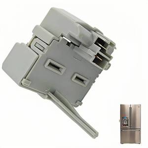 lot 18305 image: LZXQYMX WR08X21100 Refrigerator Overload & Start Relay Universal Replacement for 14 Terminal Models - Compressor Protection Device
