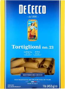 lot 18318 image: De Cecco Pasta Tortiglione Pasta, 16 OZ