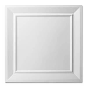 lot 19302 image: Art3dwallpanels Ceiling Tiles 24 x 24 Drop Ceiling Tiles, 24 Pack Drop in High Grade PVC Wall Panels, Fire Rated, Waterproof, Light Weight, Cover 96 Sq.Ft, White