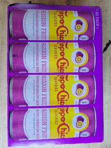 lot 19312 image: Topo Chico Passion Fruit Juice 8 Pack 250ml Cans