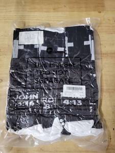 lot 20193 image: Cutecrop 6 Pairs Grip Soccer Socks Youth Men Black