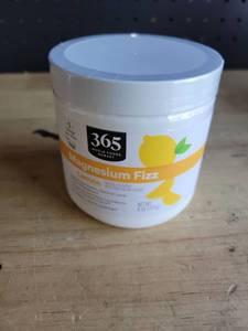 lot 20223 image: 365 Whole Foods Market Magnesium Fizz Lemon Flavor 8oz  BBD 924