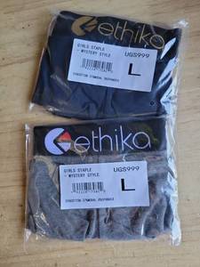 lot 20238 image: Ethika Girls Underwear Staple Mystery Style Size L 2-Pack