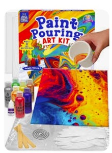 lot 4094 image: Paint Pouncer Jungle Crazy Art Set with Markers and Accessories