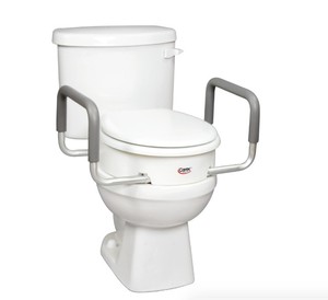 lot 5427 image: Carex Toilet Seat Elevator with Handles FGB31600 FGB31700