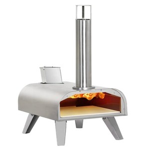 lot 5413 image: Bighorn Commercial Pizza Oven Interior Assembly with Damper and Accessories used