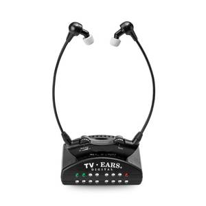 lot 1894 image: TV Ears Digital Wireless Headset System for Seniors � Personal Volume Control, TV Hearing Device, No Audio Delay, Plug-N-Play, Works with Most TV Brands, Ideal for Hearing Impaired � Model 11741