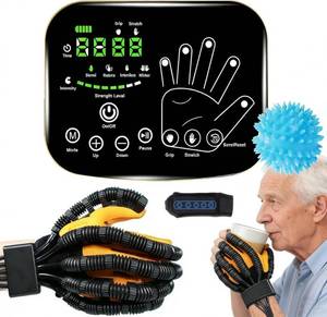 lot 1899 image: 8th-Gen Rehabilitation Robot Gloves, Stroke Therapy Equipment, Hand Robotic Rehabilitation Device, 4 Modes, Adjustable Intensity, Touch Panel. Perfect Gifts for Stroke Patients with Hand Impairment