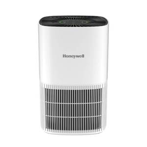 lot 1902 image: Honeywell Allergen Plus Compact Small Room HEPA Air Purifiers for Home, Up to 530 sq. ft. Coverage, 3-in-1 Filter, Pet Dander, Smoke and Odor Reducer Air Quality Sensor with Auto Mode, White, HPA125W