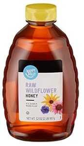 lot 6239 image: Amazon Brand - Happy Belly Raw Wildflower Honey, 32 oz (Previously Solimo) (Packaging May Vary) (B07MG95VFP)