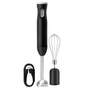 lot 11582 image: Cordless Immersion Blender Handheld Stick, Stainless Steel Hand Held Blender Mixer with Egg Whisk, for Soup, Smoothie, Puree, Baby Food