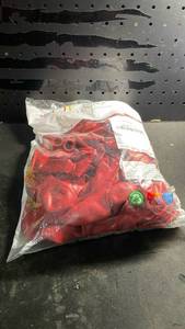 lot 12221 image: 11 inch Balloons Tuf-Tex, 11in Premium Helium Quality Decorator Balloons (07 Red)