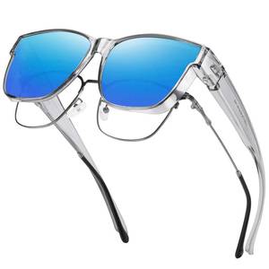 lot 20256 image: GEGURI Night Vision Glasses, Night Driving Fit Over Glasses Polarized Anti-Glare for Men and Women Yellow Lens, Normal