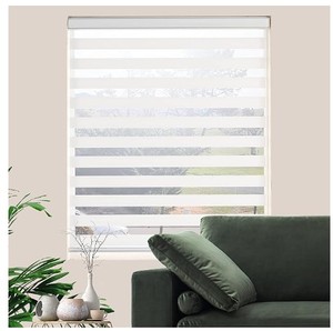 lot 1829 image: Jiangpin Double Roller Blind 3 Shades