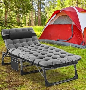 lot 1842 image: Folding Camping Cot Model SGBL