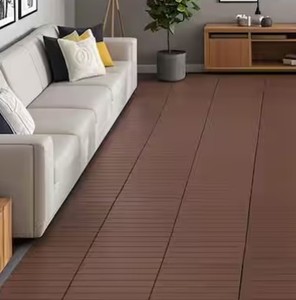 lot 1849 image: Pathway Tile Floor Paver Plastic Interlocking Deck Tiles