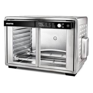lot 11544 image: Gourmia French Door Air Fryer Oven 37 Qt Convection Toaster Oven FryForce 360