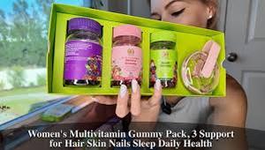 lot 11603 image: Sungiven Womens Daily Support Pack Gummy 30 Count