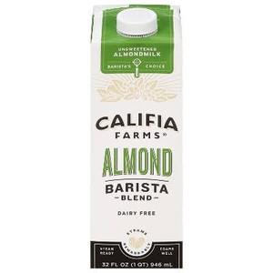 lot 11605 image: Califia Farms Beverage 32 fl oz 6-Count Case Item 420705